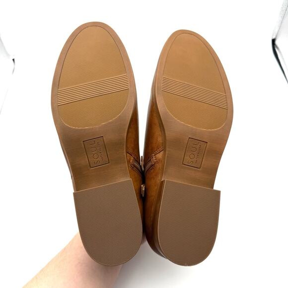 Soul Naturalizer Respect Zipper Bootie Gingerbread Brown Cognac 8 - Picture 10 of 11